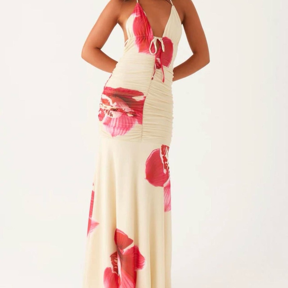 Peppermayo Exclusive Hollywood Maxi Dress Orchard Yellow Size 2 NWT